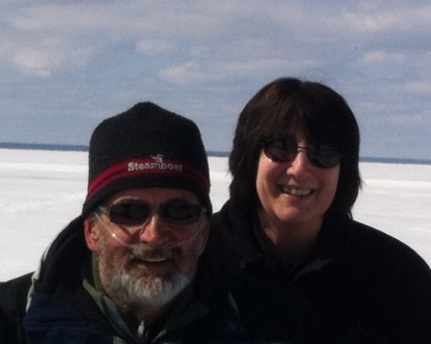 Patti and husband Bruce love Mackinac Island winters!